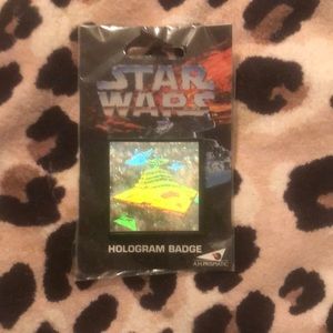 Star Wars Hologram Badge 1994